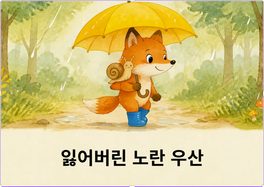 모루가 앞을 보며 걸어요